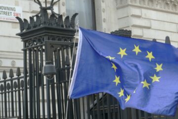EU Flag in London